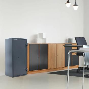 Rottner Dokumententresor EN1 Fire Hero 100 Doppelbartschloss anthrazit T06320